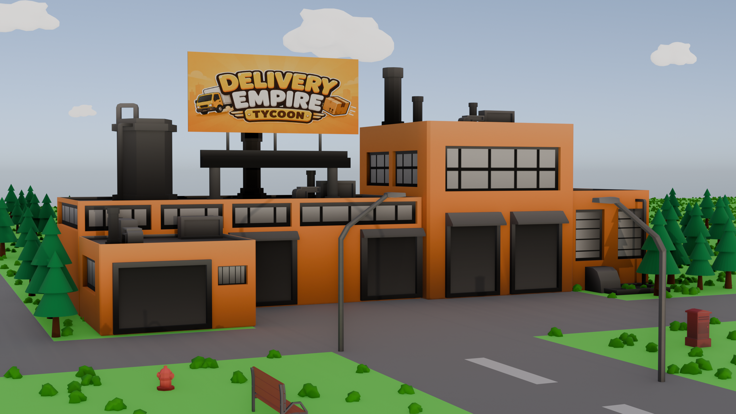 Factory Background